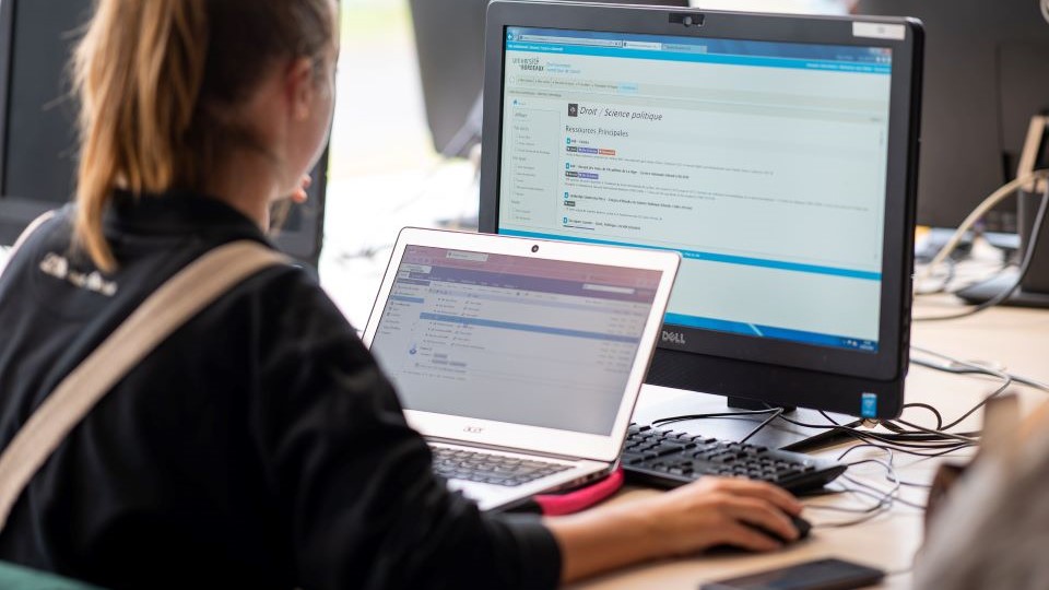 Moodle est une plateforme d'enseignement en ligne
